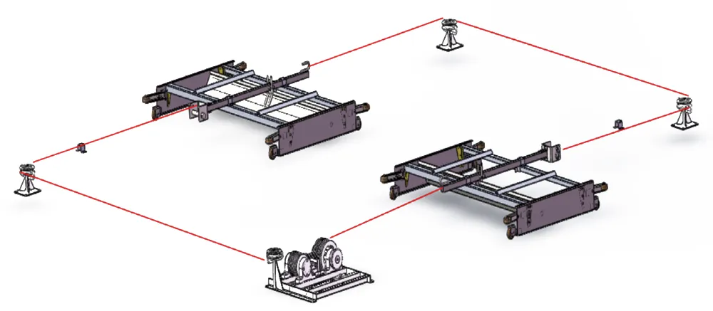 Ручная система удаления помета бройлеров4