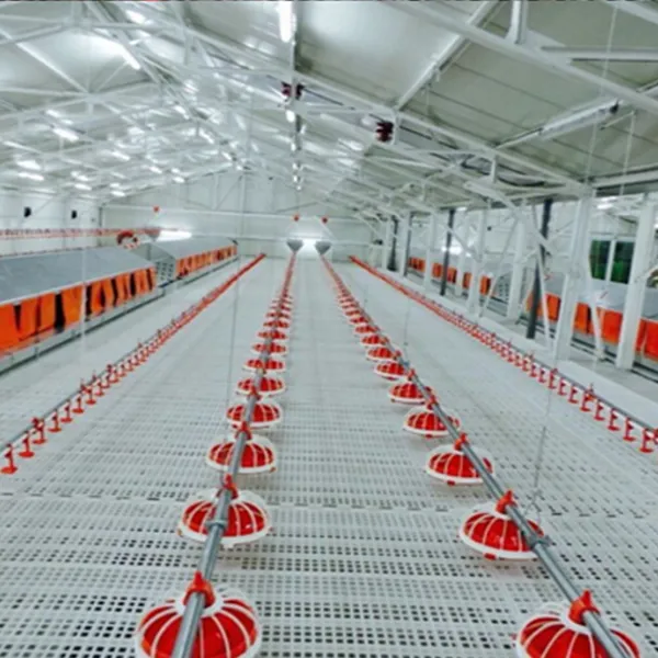 Система подачи в поддонах для автоматических кормушек для бройлеров 4